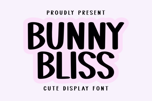 Bunny Bliss: A Playful Typeface for Modern Design
