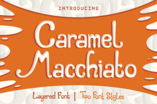 Caramel Macchiato: A Whimsical Font for Bold Design