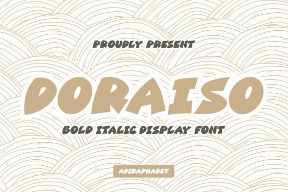 Doraiso: Elevating Design with Japanese-Inspired Typography