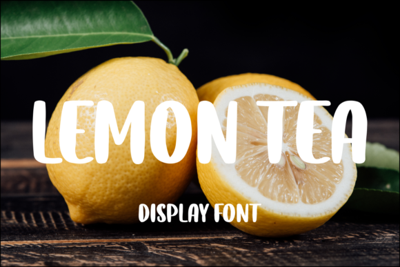 Lemon Tea: Refreshing Typography for Modern Design