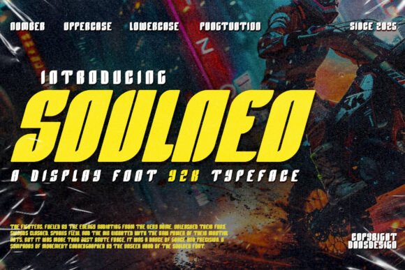 Soulneo: The Y2K Display Font for a Digital Future